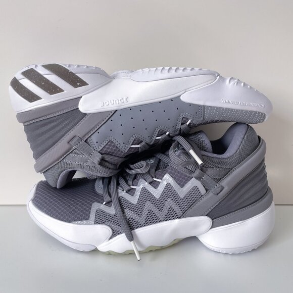 Adidas D.O.N. Issue #2 Steel Grey Size 7.5 - Picture 6 of 15